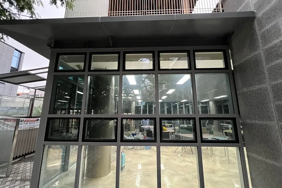 대구교육대학교 도서관 단열필름 시공 완료 후 실내 환경