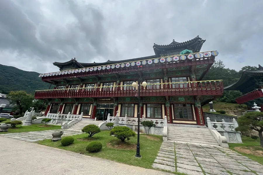 유치원 외관 창문단열필름 시공 전경